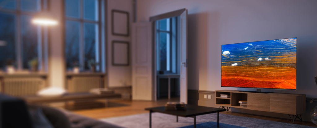 Streaming media im hotel.