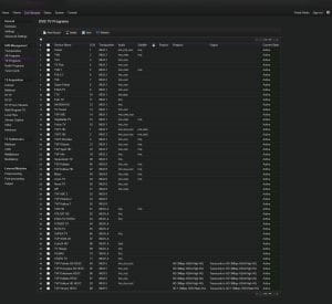 Odbiór wszystkich dostępnych kanałów telewizji naziemnej. Stacja czołowa iBeeQ.