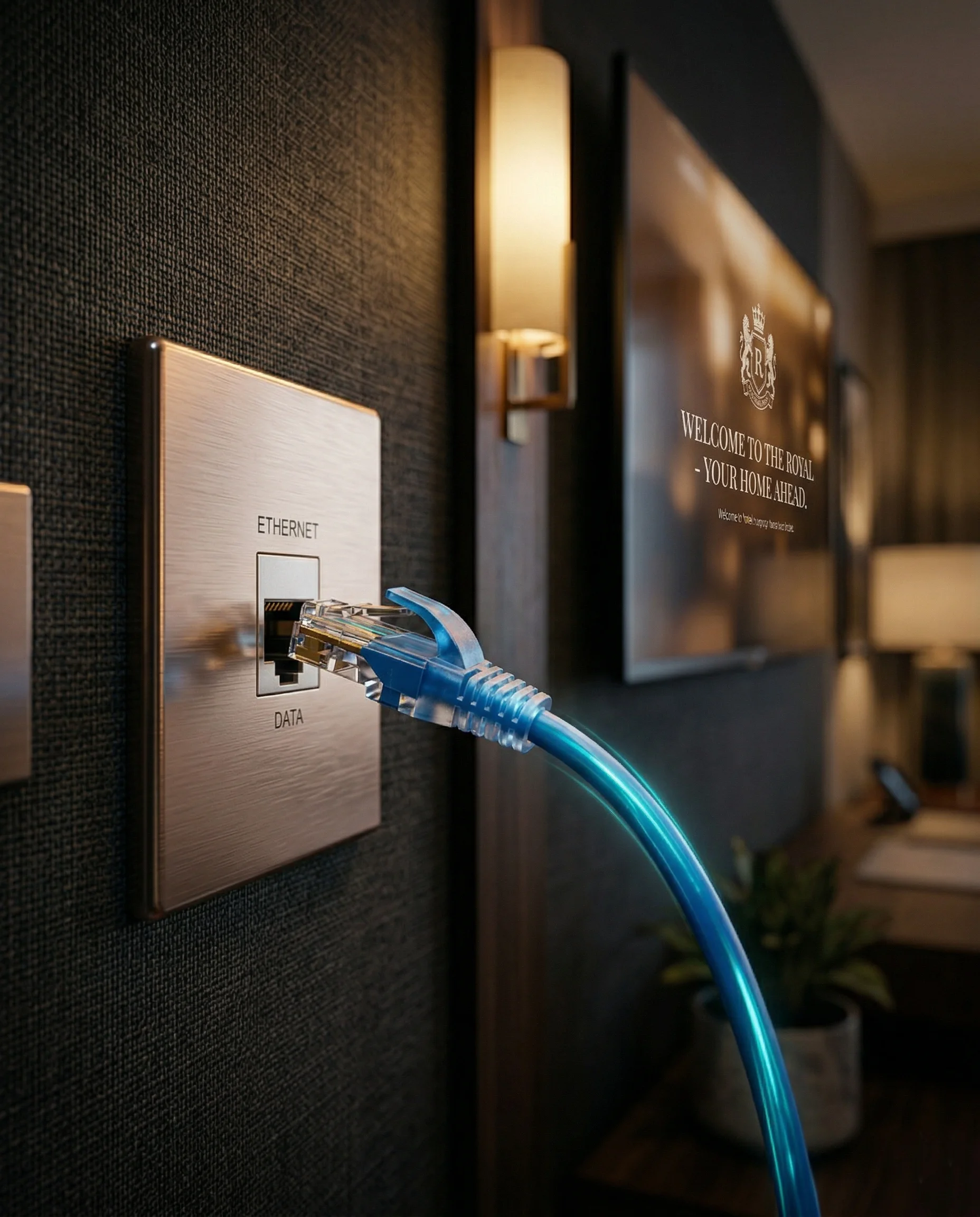 System IPTV w pokoju hotelowym